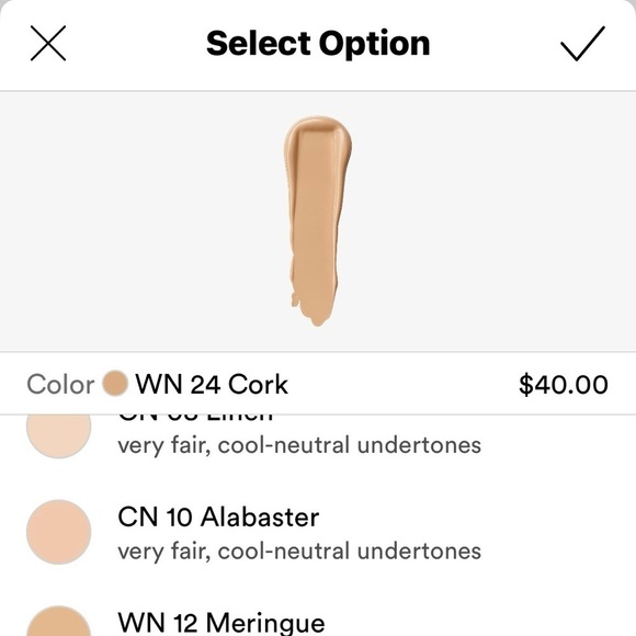Clinique Beyond Perfecting 2 in 1 Foundation & Concealer in Cork - Picture 5 of 5